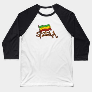 Roots Of Sizzla Baseball T-Shirt